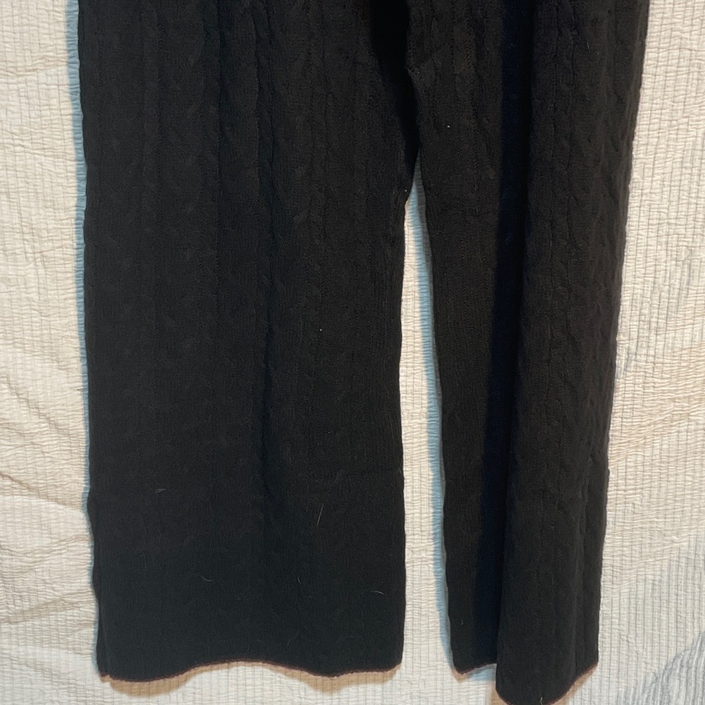 Disturbia Black Knit Women's Trousers - Picture 6 of 9